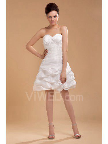 Kochanie tafty kolan-line suknia ślubna z wzburzyć