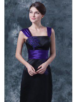 Satin Square Short Sheath Mother Of The Bride Dress with Jacket