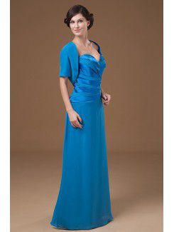 Satin Sweetheart Floor Length A-line Mother Of The Bride Dress with Jacket