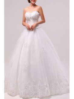 Органзы милая длина пола бальное платье свадебное платье с блестками