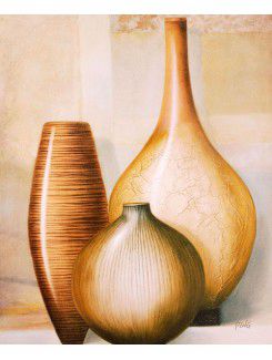 Keramik trykt lærred kunst med strakte ramme