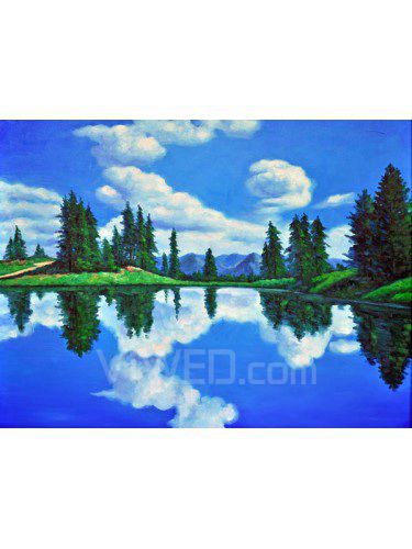 Printed Landscape Canvas Art with Stretched Frame