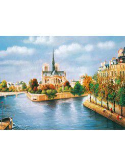 Landscape Printed Canvas Art with Stretched Frame
