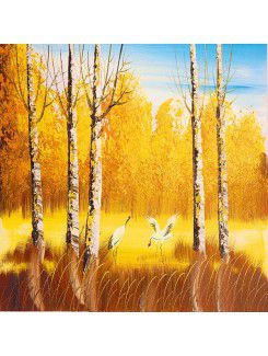 Landscape Printed Canvas Art with Stretched Frame