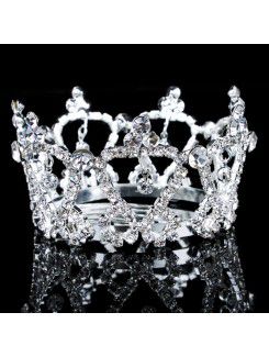 Beauitful legierung und rhinestiones hochzeit braut tiara
