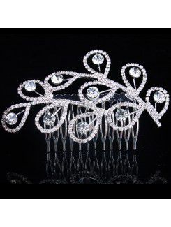 Beauitful Alloy and Rhinestiones Bridal Headpiece (More Colors Available)