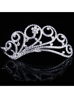 Beauitful seos ja rhinestiones häät morsiamen tiara