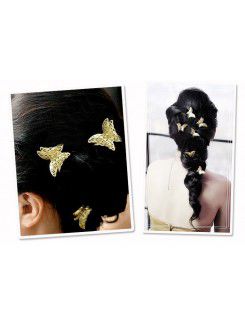 Butterfly Alloy with Rhinestone and Zircon Wedding Headpiece (Two Colors Available)