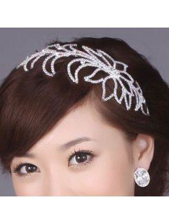 Beauitful Rhinestone and Zircon Wedding Headpiece