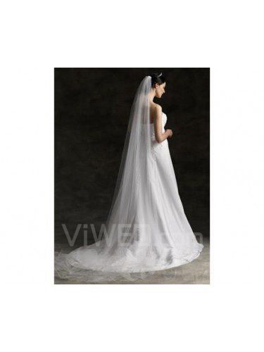 Long Wedding Veil 002
