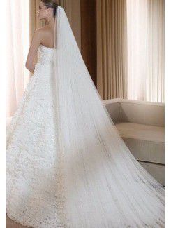 Long Wedding Veil 004