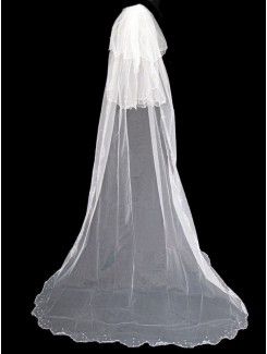 Long Wedding Veil 005