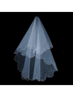 Short Wedding Veil 009