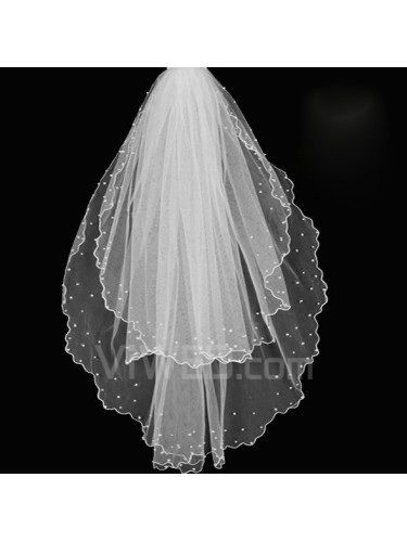 Short Wedding Veil 012