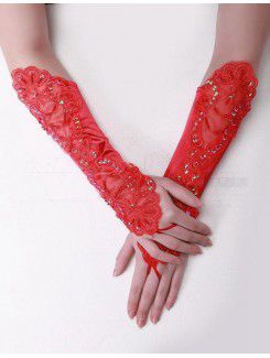 Guantes nupciales fingerless 006