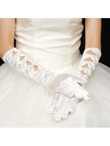 Vingerloze handschoenen bruids 010