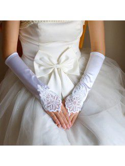 Vingerloze handschoenen bruids 011