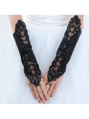 Fingerløse brude handsker 015