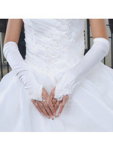 Vingerloze handschoenen bruids 016