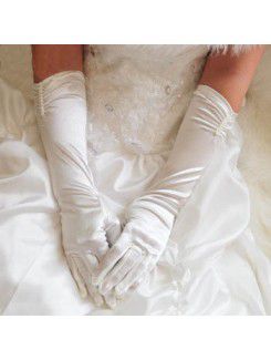 Свадебные перчатки пальцев 029