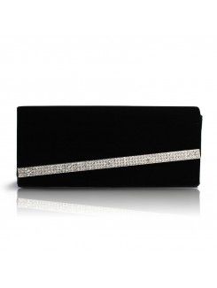 Velvet Evening or OL Handbag with Diamonds H-6508