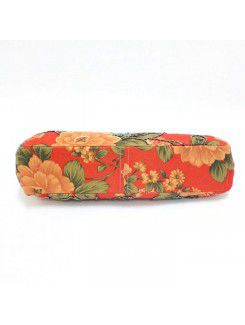 Velvet Embroidery Peony Handbag/Clutche H-0888
