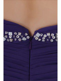 Chiffon Halter Short Sheath Cocktail Dress with Sequins