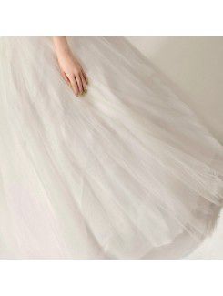 Lace Off-the-Shoulder Floor Length Ball Gown Wedding Dress with Crystal