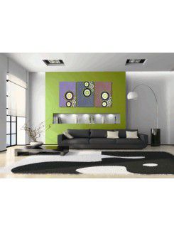 Printed Abstract Canvas Art with Stretched Frame-set of 3