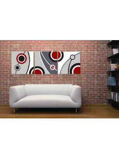 Abstract Printed Canvas Art with Stretched Frame-set of 3