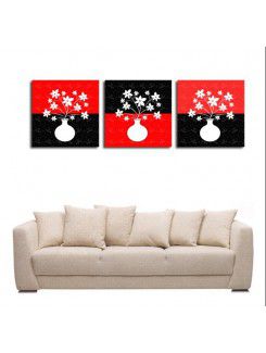 Abstract Printed Canvas Art with Stretched Frame-set of 3