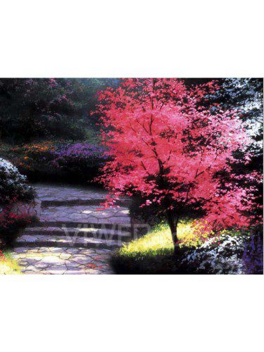 Printed Landscape Canvas Art with Stretched Frame