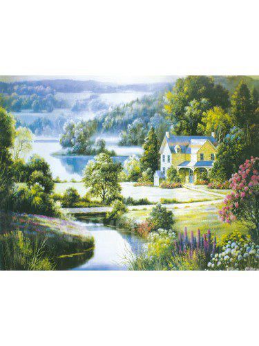 Printed Landscape Canvas Art with Stretched Frame