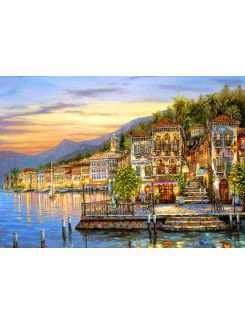 Landscape Printed Canvas Art with Stretched Frame