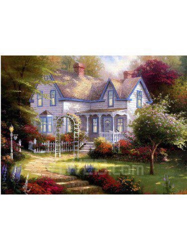 Landscape Printed Canvas Art with Stretched Frame