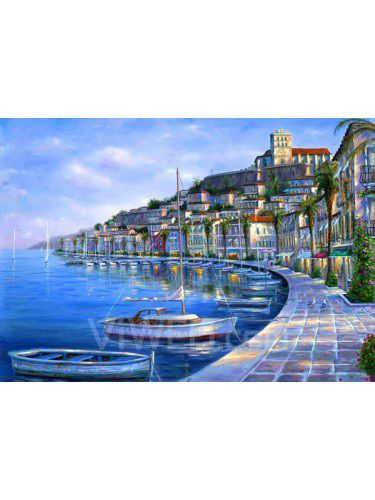 Landscape Printed Canvas Art with Stretched Frame