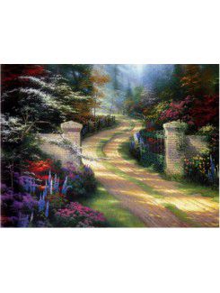 Landscape Printed Canvas Art with Stretched Frame