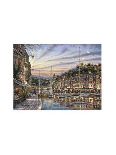 Printed Landscape Canvas Art with Stretched Frame