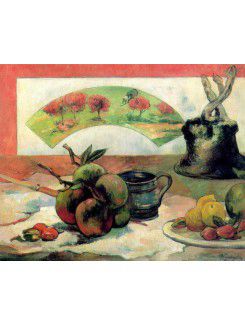 Printed Still Life Canvas Art with Stretched Frame