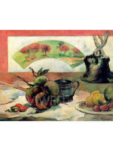 Printed Still Life Canvas Art with Stretched Frame