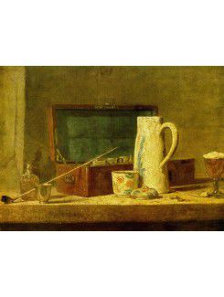 Printed Still Life Canvas Art with Stretched Frame
