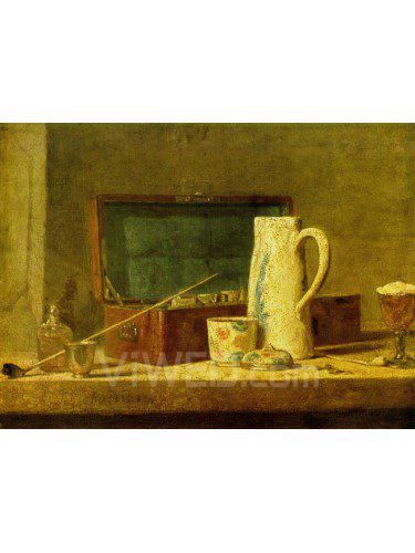 Printed Still Life Canvas Art with Stretched Frame