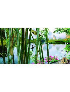 Landscape Printed Canvas Art with Stretched Frame