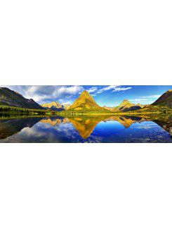 Landscape Printed Canvas Art with Stretched Frame