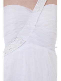 Net and Satin Sweetheart Column Short Cocktail Dress