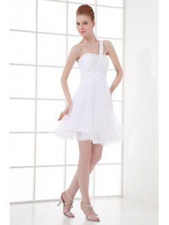 Net and Satin Sweetheart Column Short Cocktail Dress