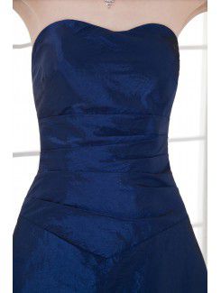 Taffeta Scoop A-line Cocktail Dress