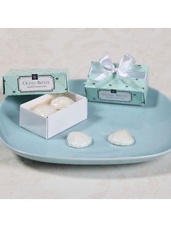 Ocean Breeze Seashell Scented Soap Favor (Set of 2)