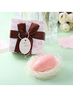 Egg Soap In Nest Baby Shower Favor