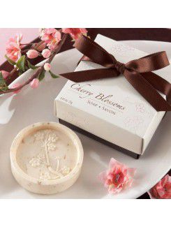 Cherry blossom faveur de mariage de savon